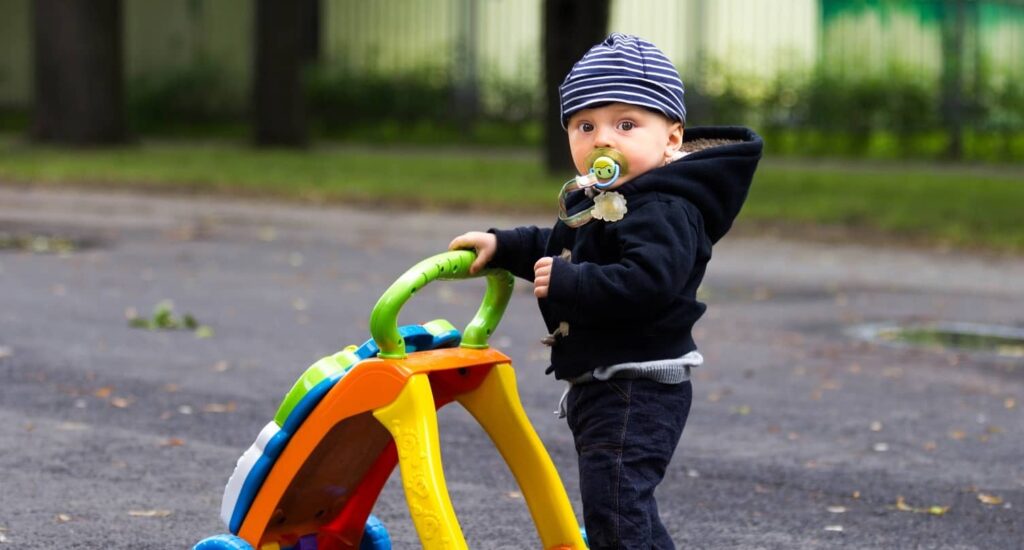 Why are walkers good for babies?