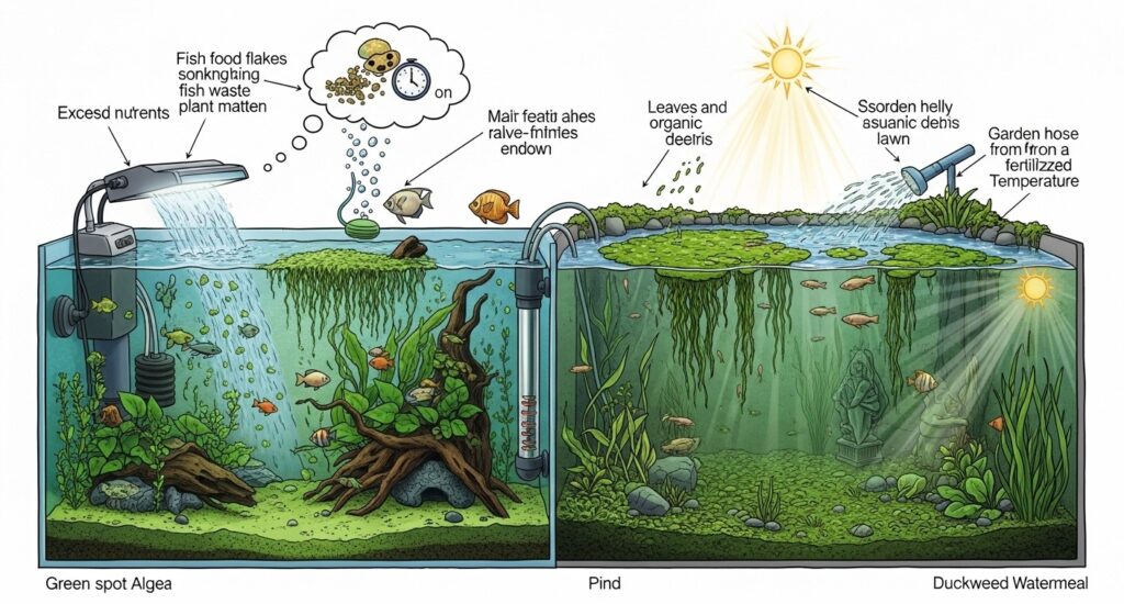 How Floating Plants Naturally Reduce Algae Growth