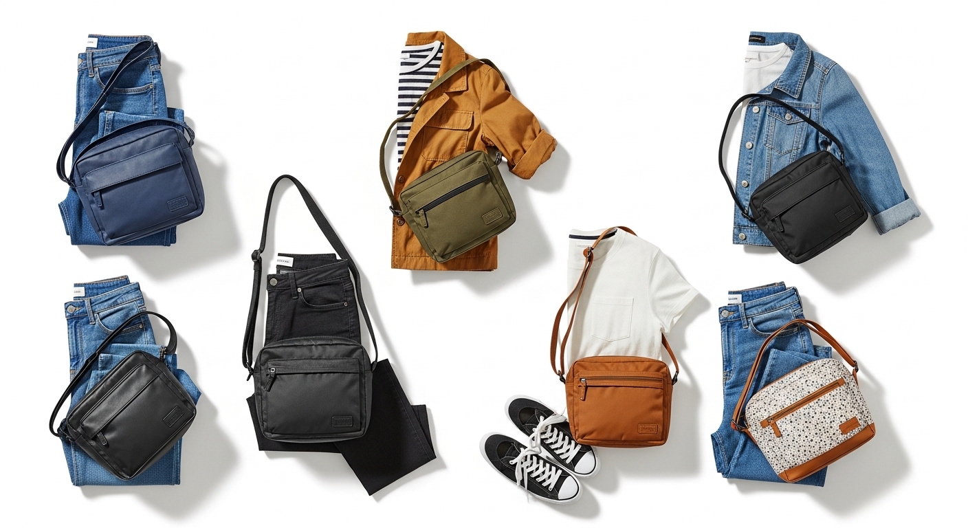 Why are crossbody bags popular for daily use