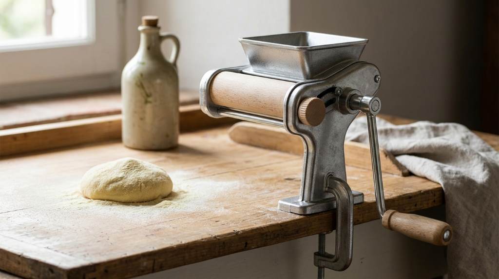 Tagliapasta Demetra-Divina pasta maker for cavatelli