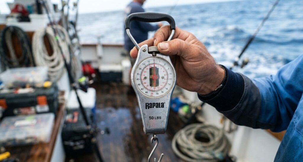 How to Check a Fishing Scale Before Weighing a Large Catch